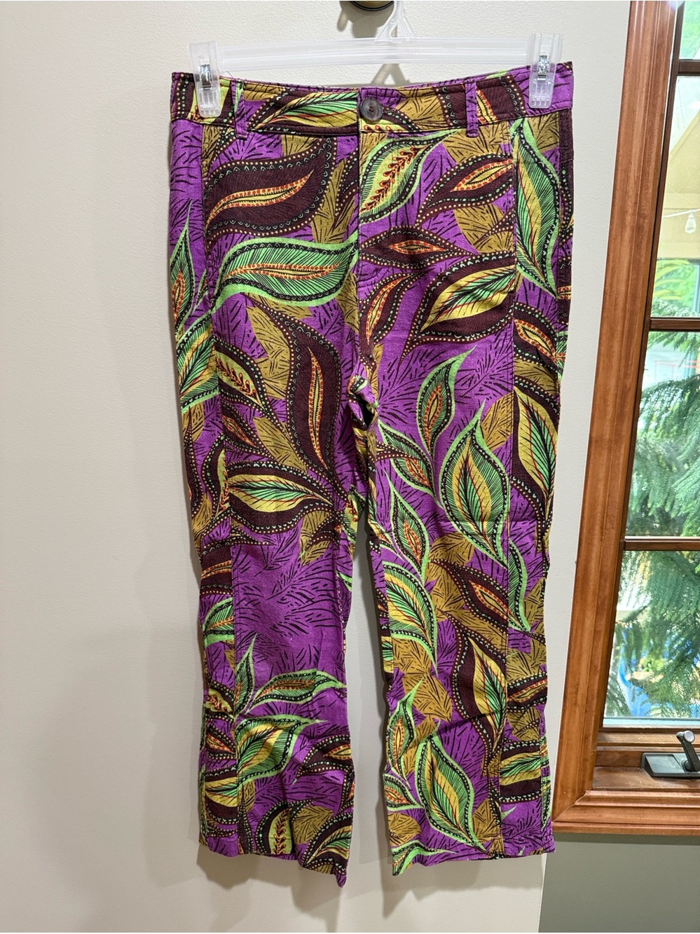 Zara Multicolor Floral Print Garment - Purple, Yellow, Brown